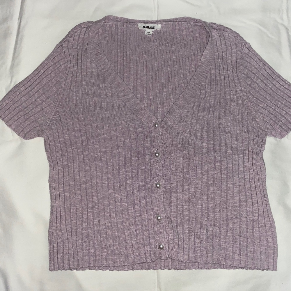 Garage Button Up Tee shirt